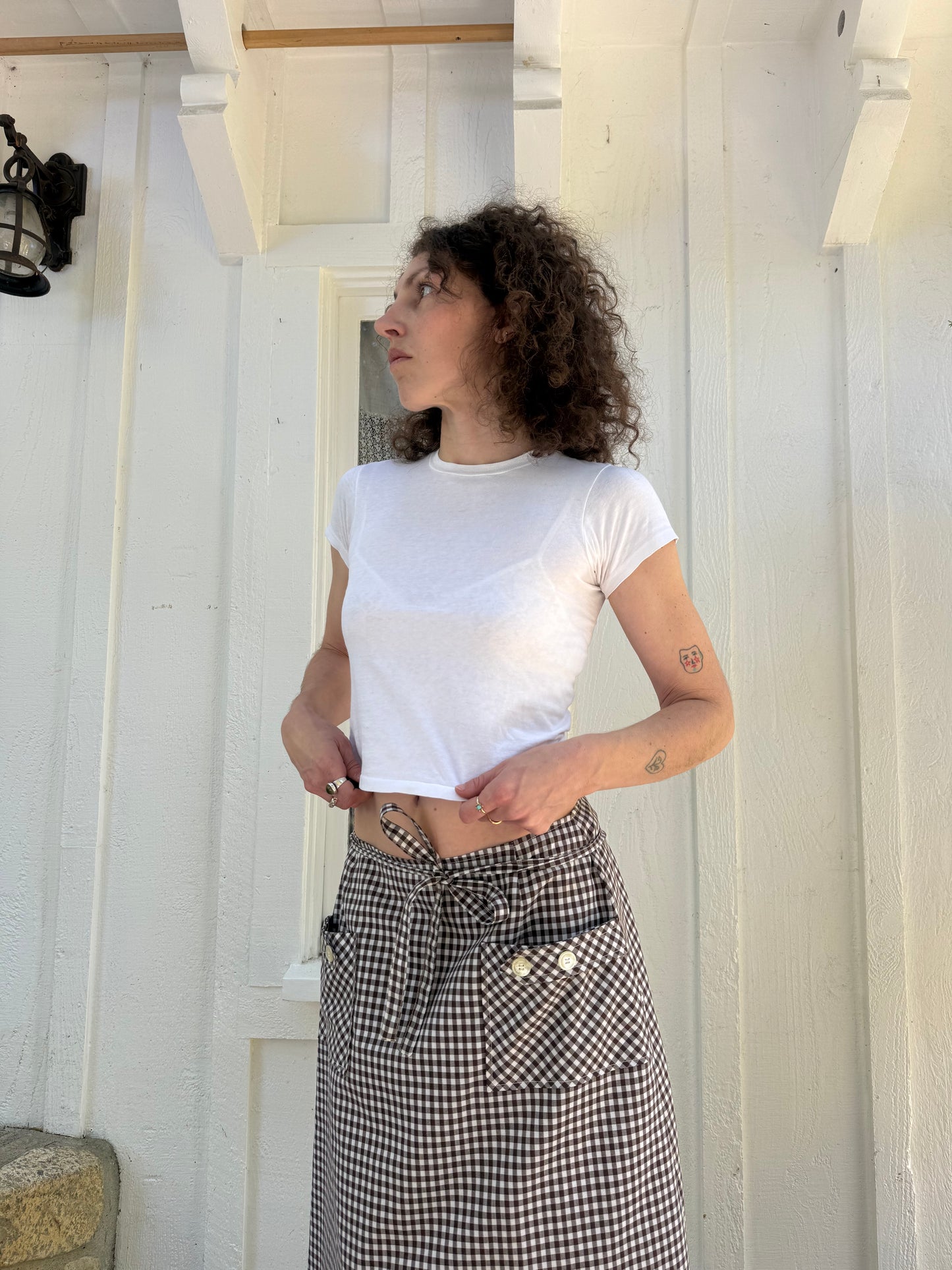 1960s Carters White Baby Tee