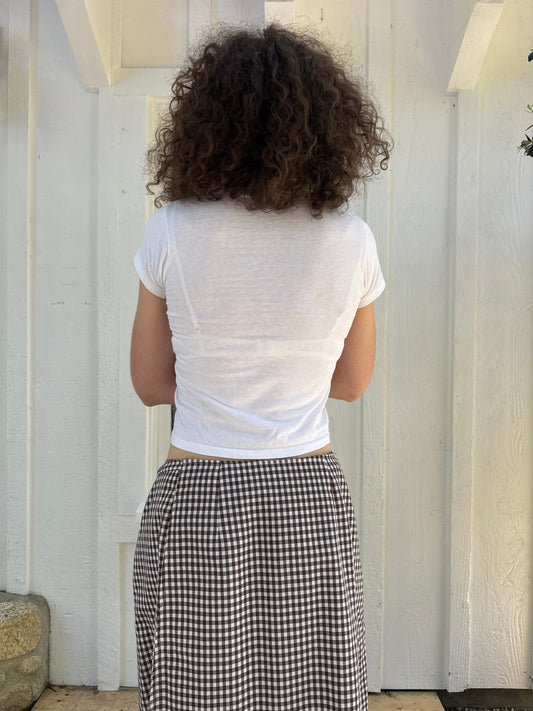 1960s Carters White Baby Tee