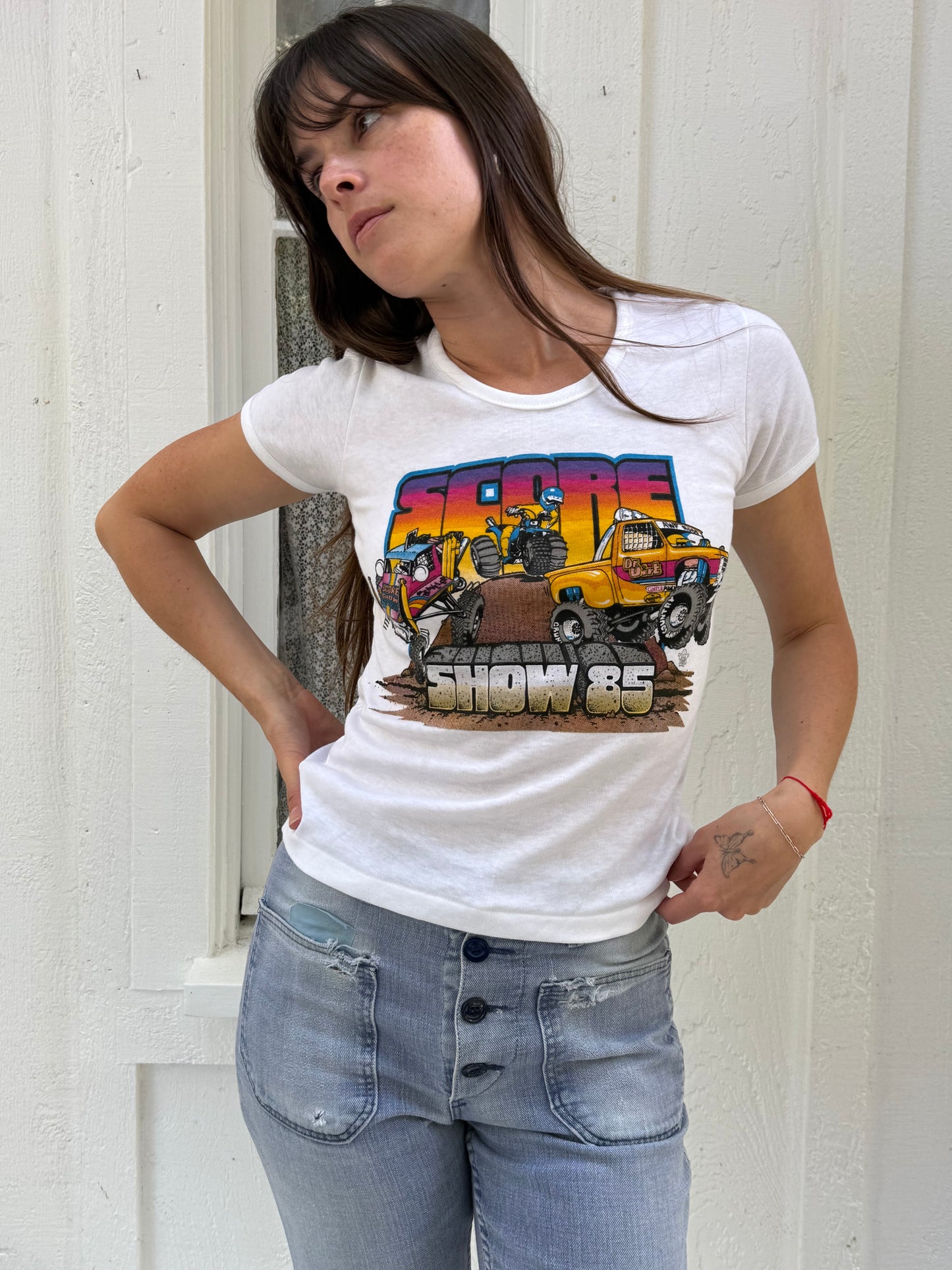 1980s Deadstock Monster Truck Baby Tee
