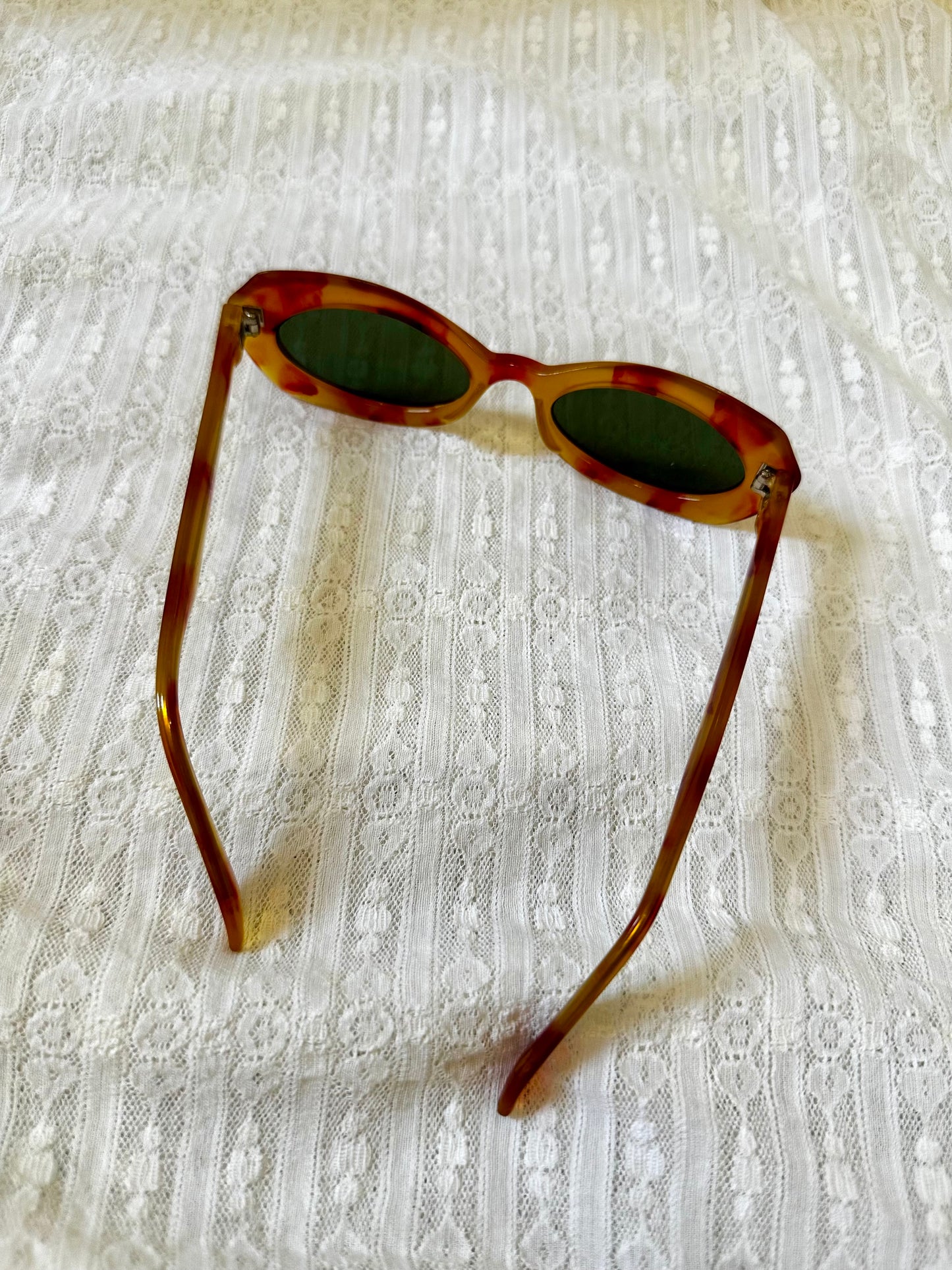 1960s Oval Tortoise Sunglasses