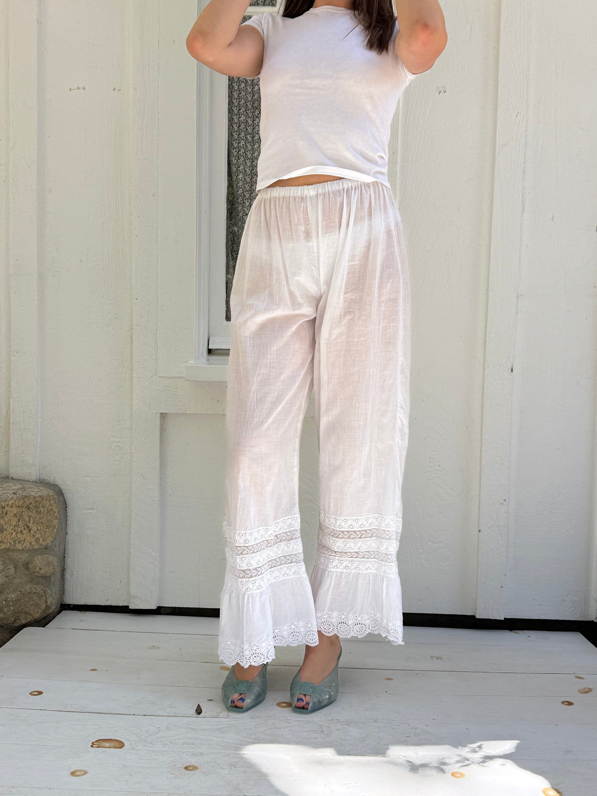Victorian Cotton Sheer Bloomers