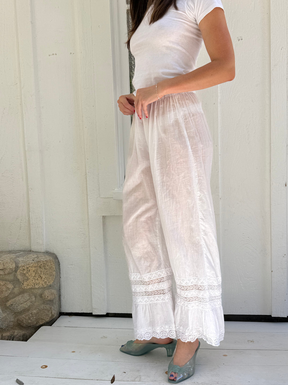 Victorian Cotton Sheer Bloomers