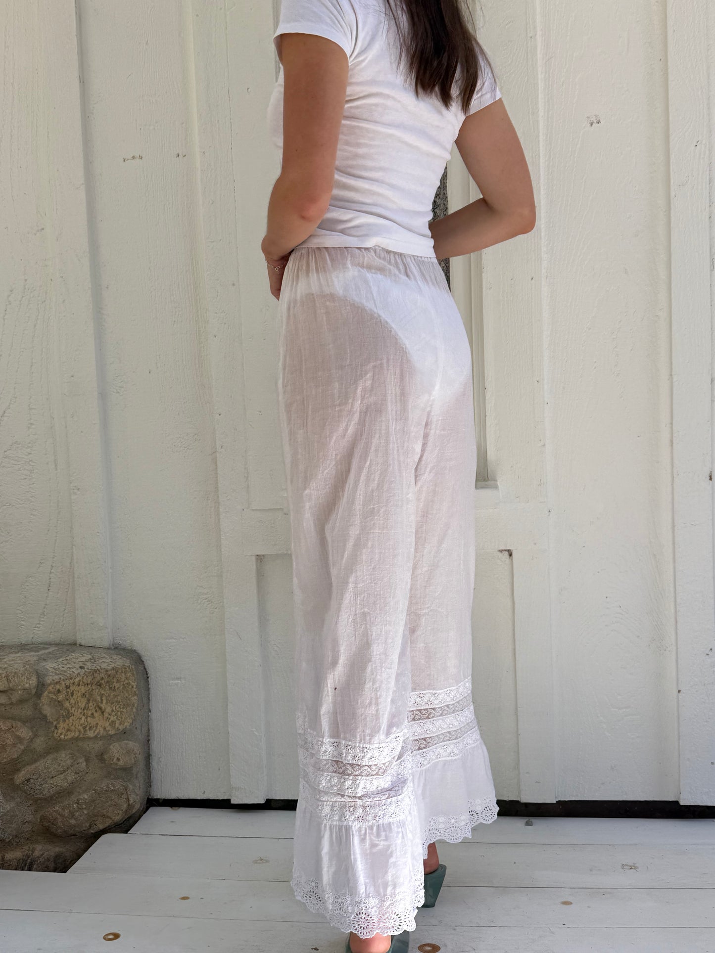 Victorian Cotton Sheer Bloomers