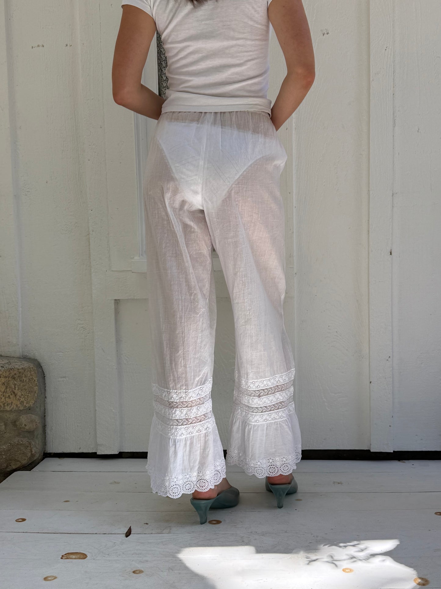 Victorian Cotton Sheer Bloomers