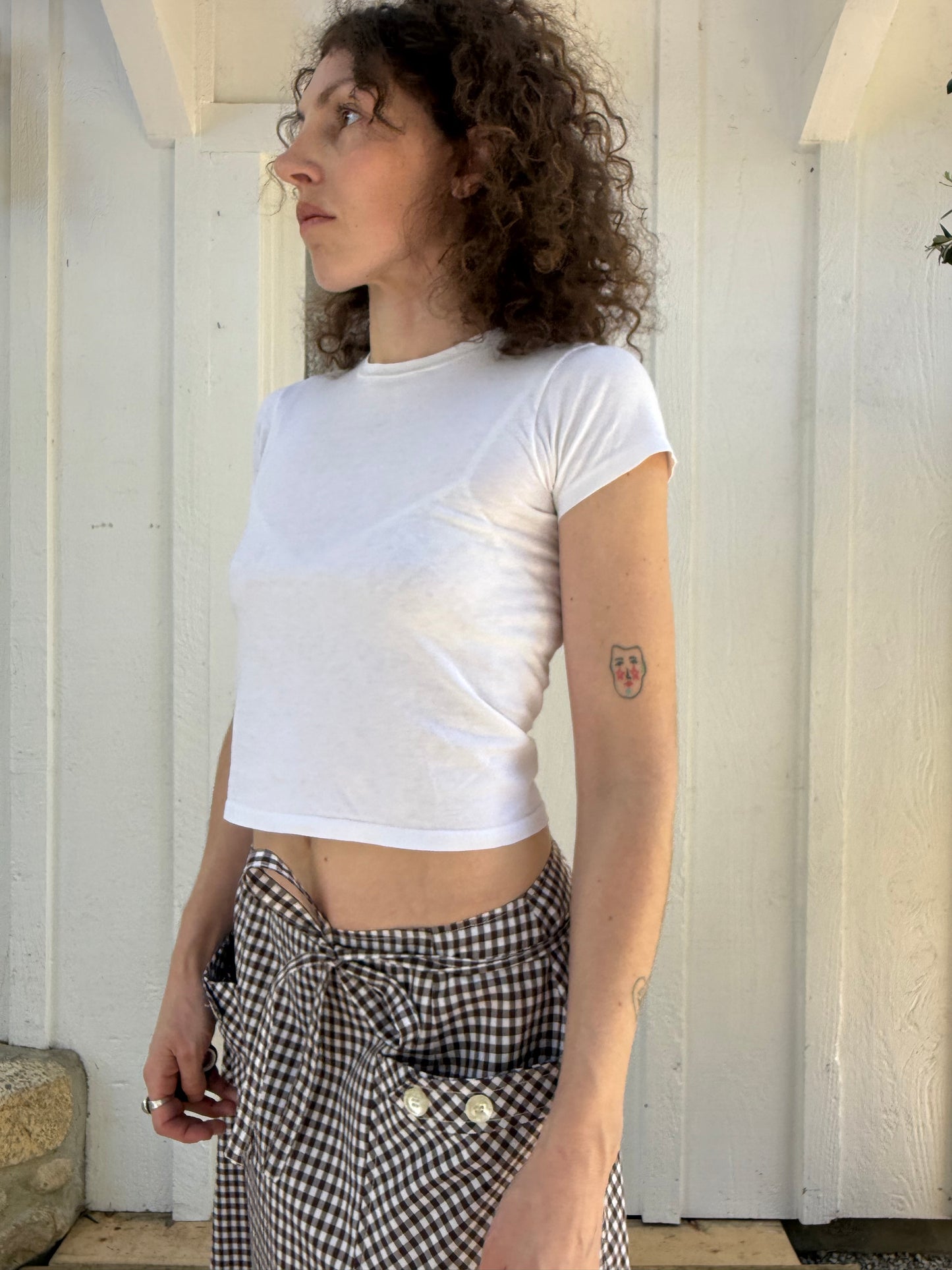 1960s Carters White Baby Tee