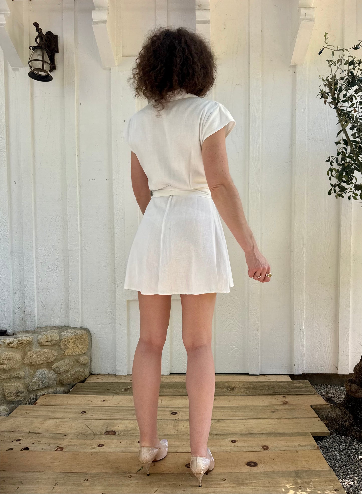 1950s Moore Gym Suit Mini Dress