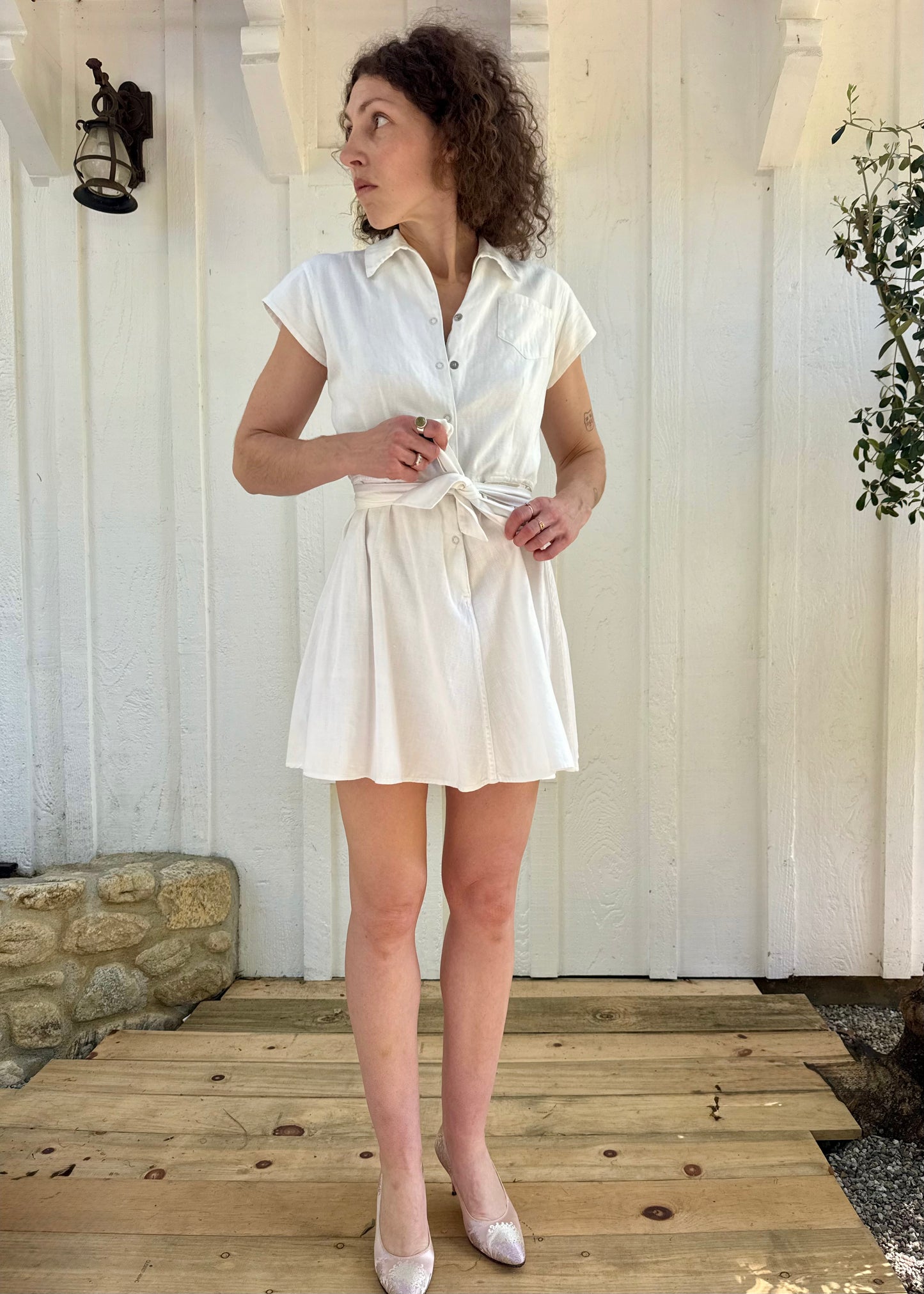 1950s Moore Gym Suit Mini Dress