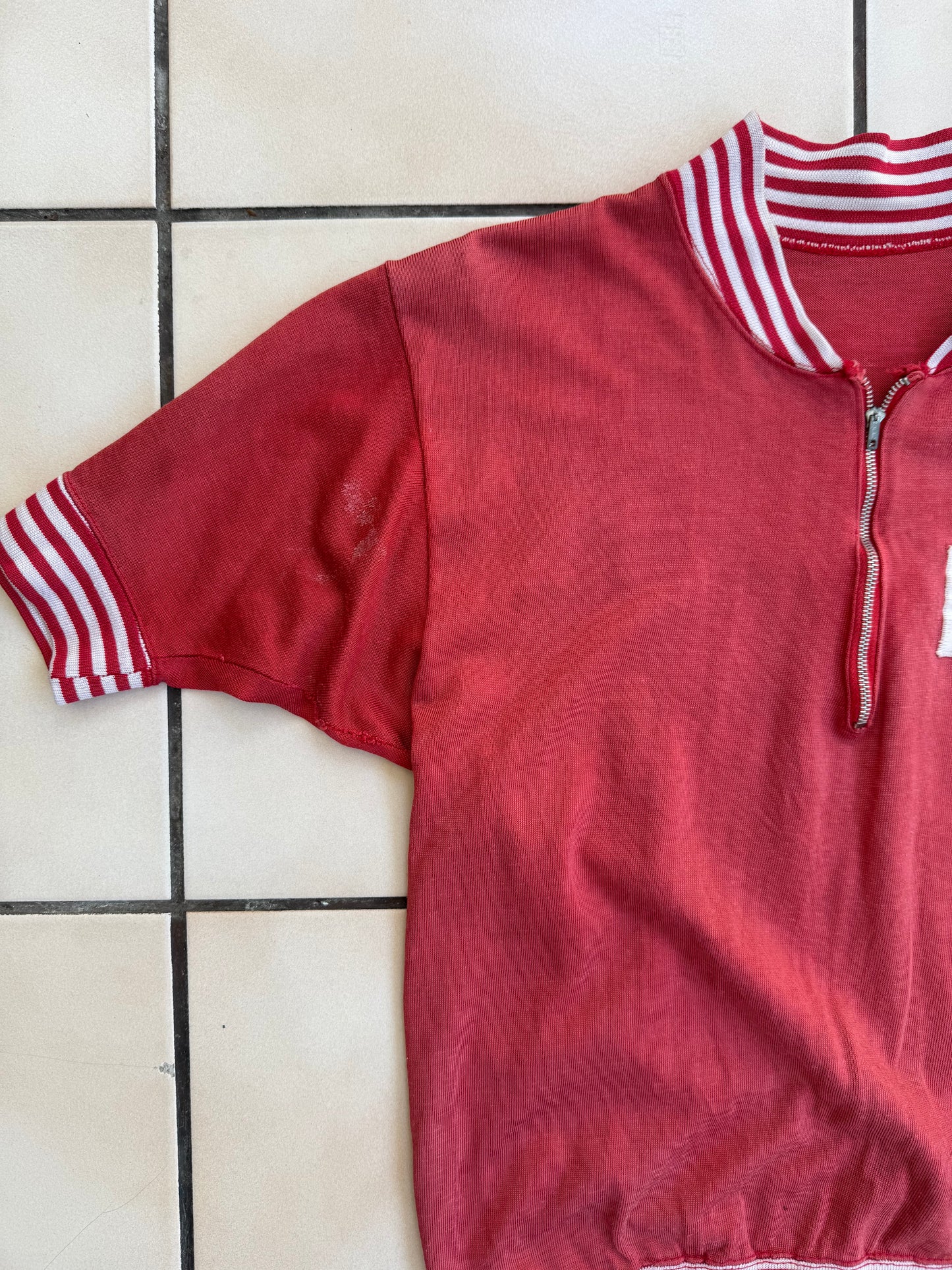 1950s Hull Dobbs Ford Quarter Zip Jersey