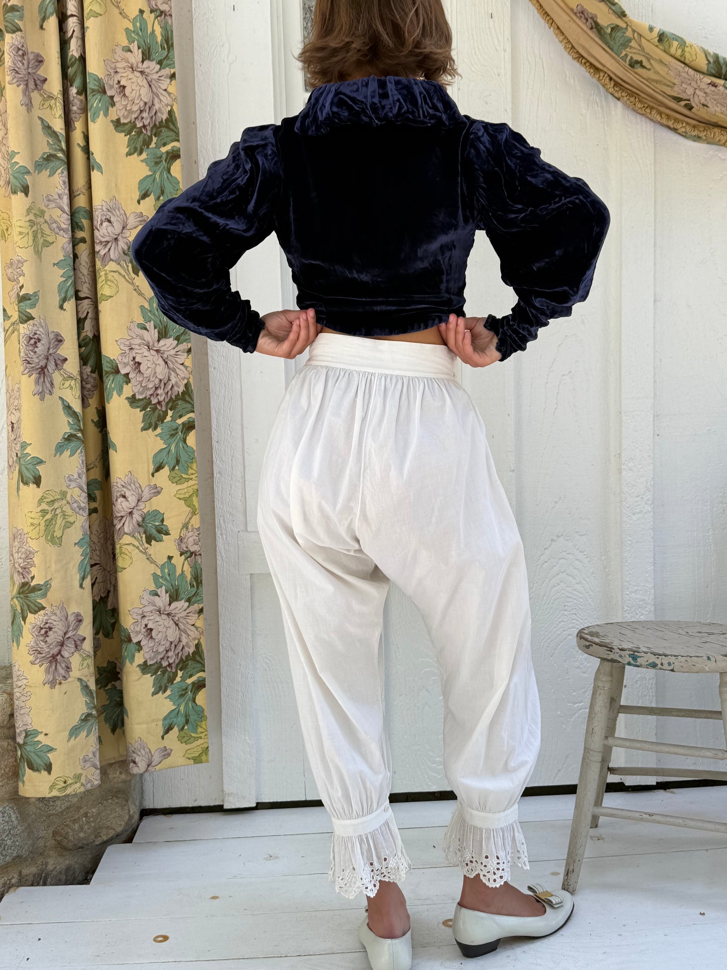 Victorian Cotton Signed Bloomers