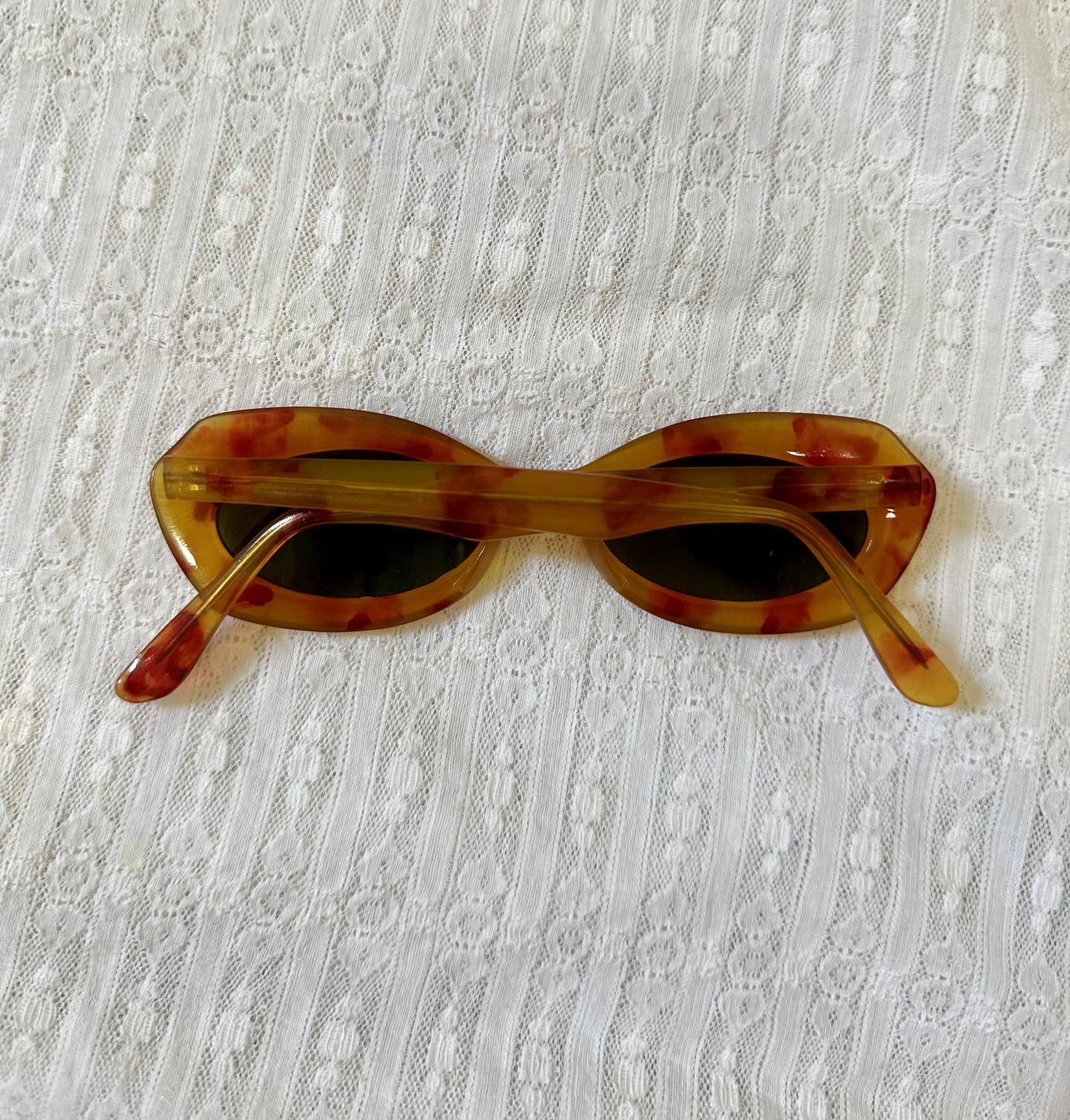 1960s Oval Tortoise Sunglasses