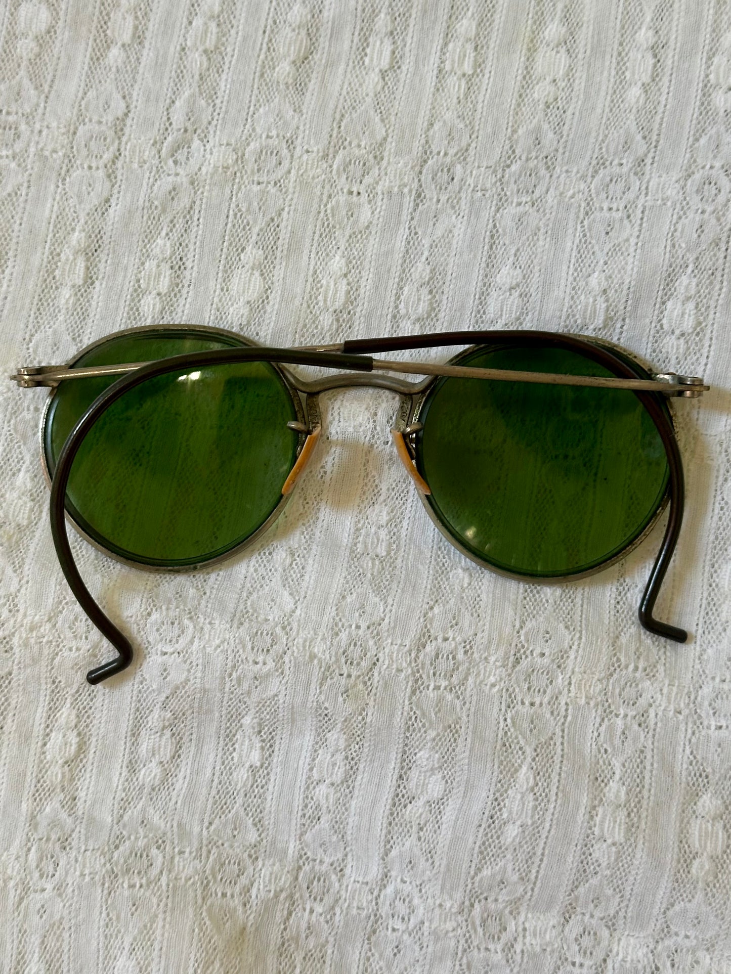 Rare American Optical 1930s Metal Ful-vue “1021” Sunglasses