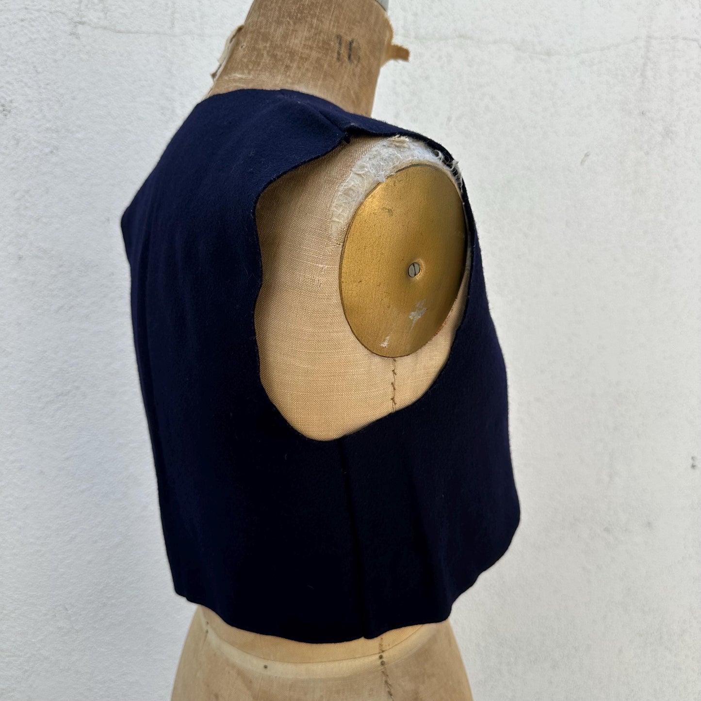 1960s Campfire Girl Folk Vest with Beads