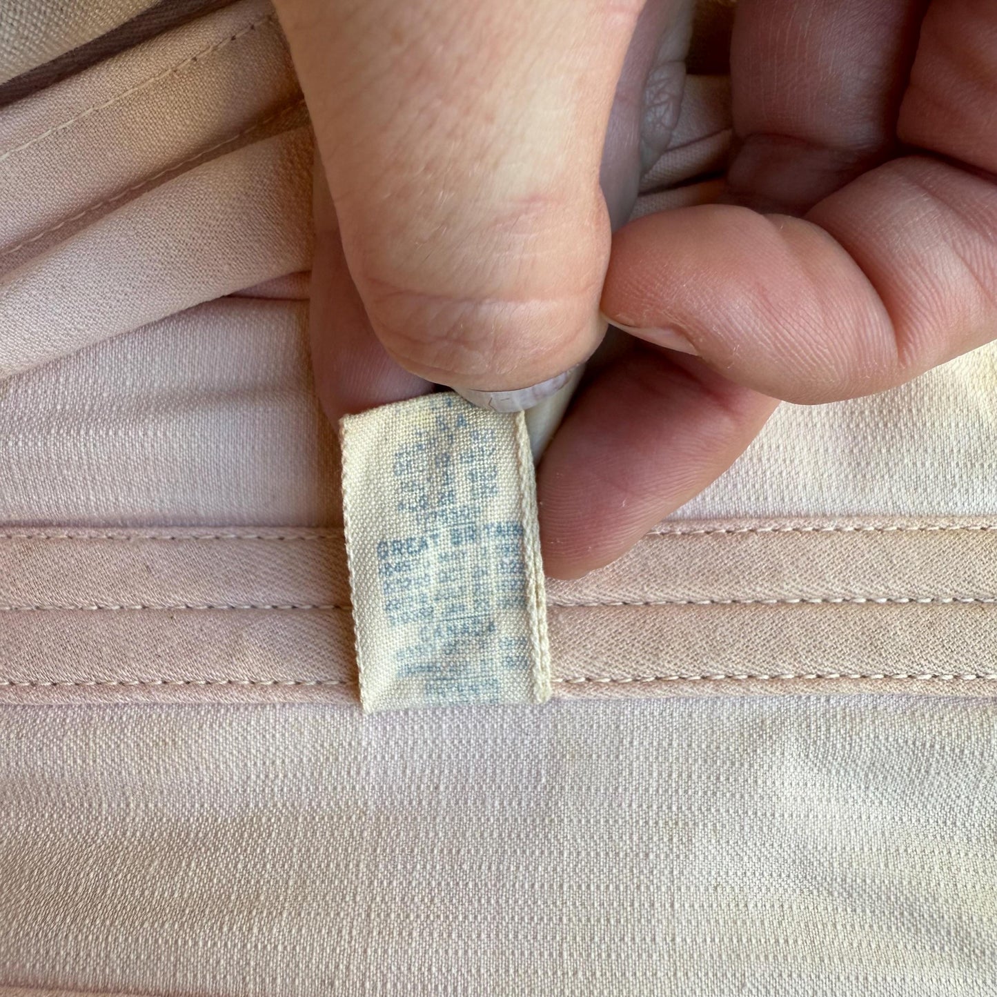 1920s Pink Camp Fan Lace Up Corset Girdle