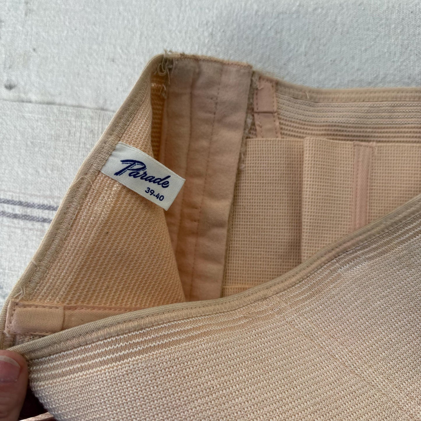 1940s Parade Slendrx Pink Deadstock Girdle