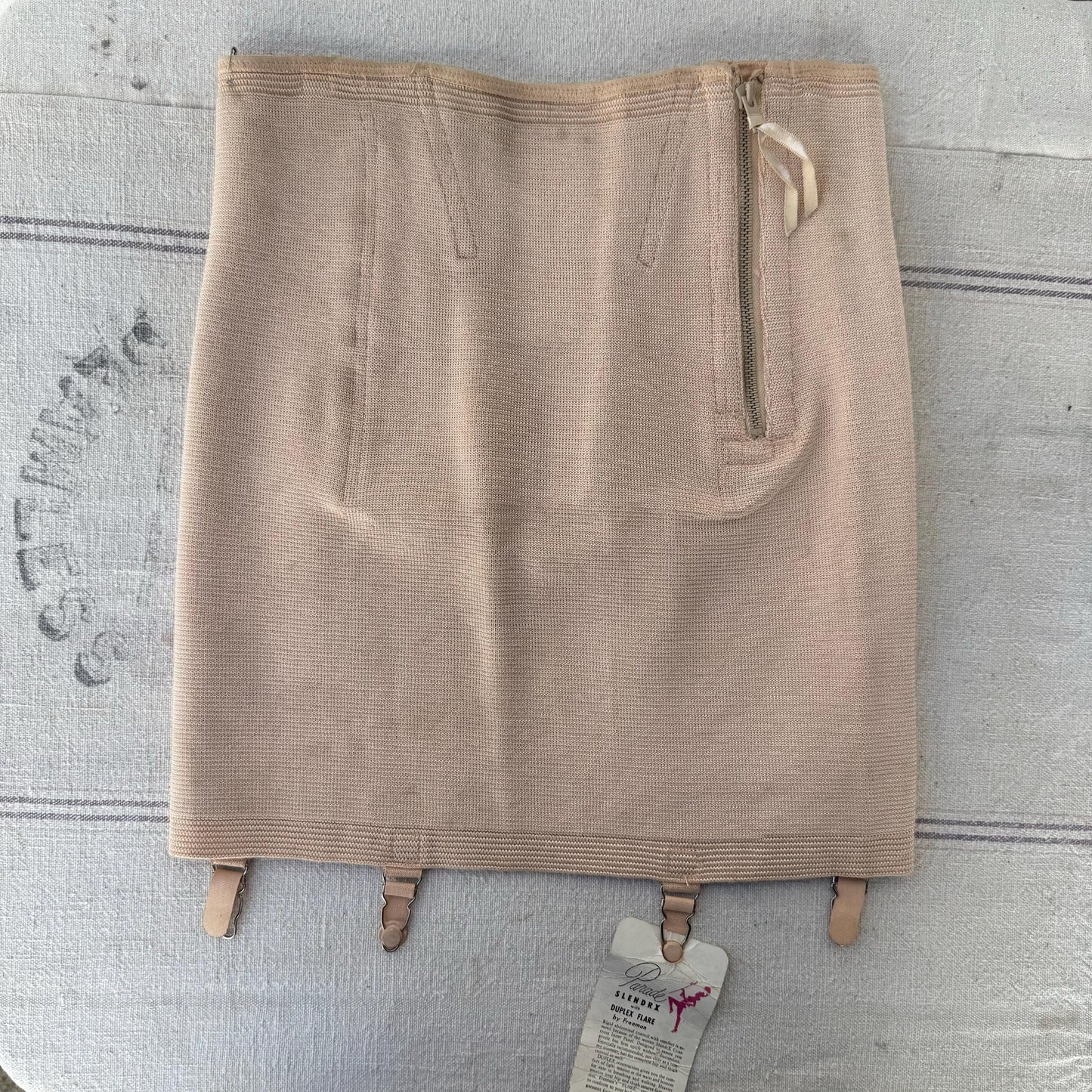 1940s Parade Slendrx Pink Deadstock Girdle