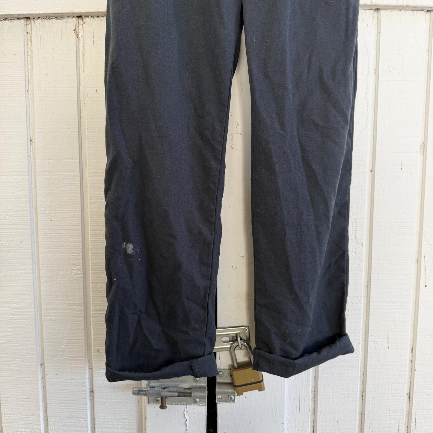 1960s Workrite Mobil Gas Workers Navy Coveralls with Original Patches