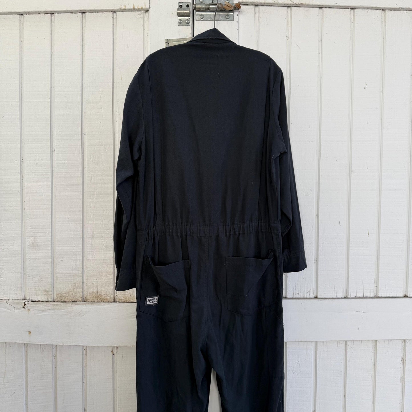 1960s Workrite Mobil Gas Workers Navy Coveralls with Original Patches